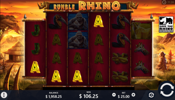 Rumble rhino pariplay slot e1588927288911