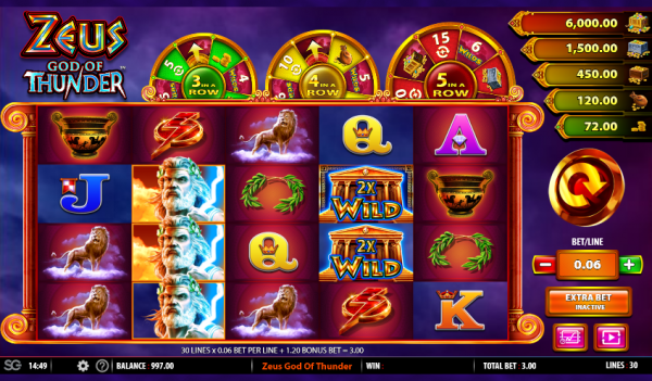Zeus god of thunder slot barcrest e1587470488632
