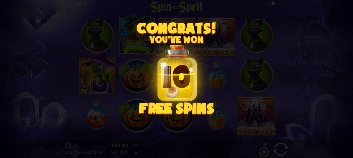 Spin and Spell 12 2