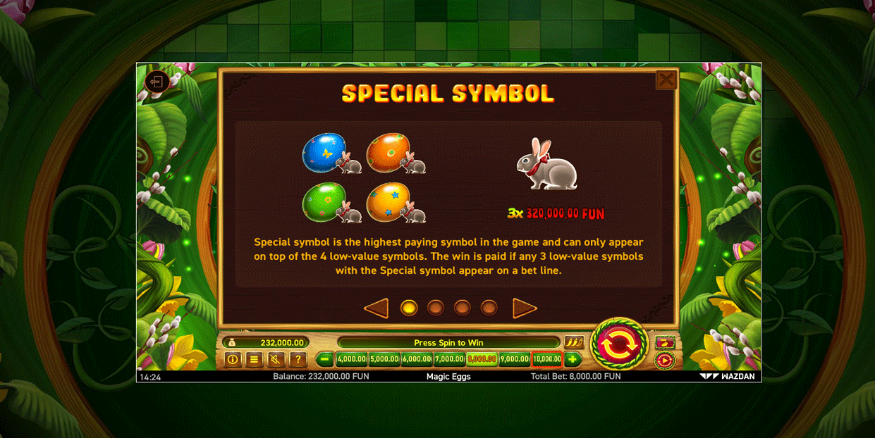 Magic eggs special symbol