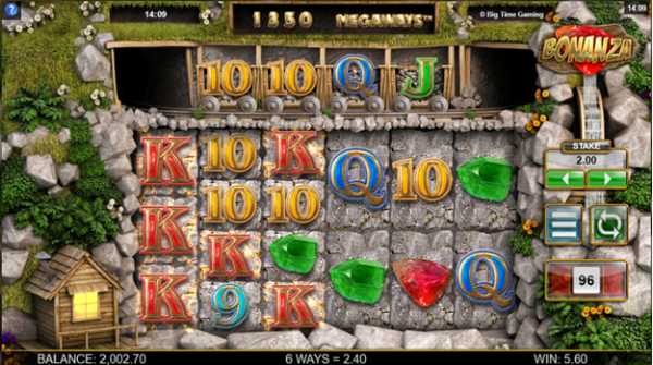 משחק חריץ Bonanza e1578937986328