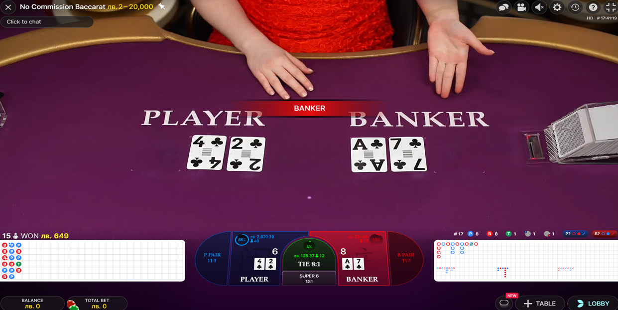 Nocommssionbaccaratbaseplay