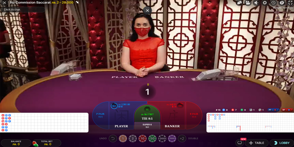 Nocommssionbaccaratbegin